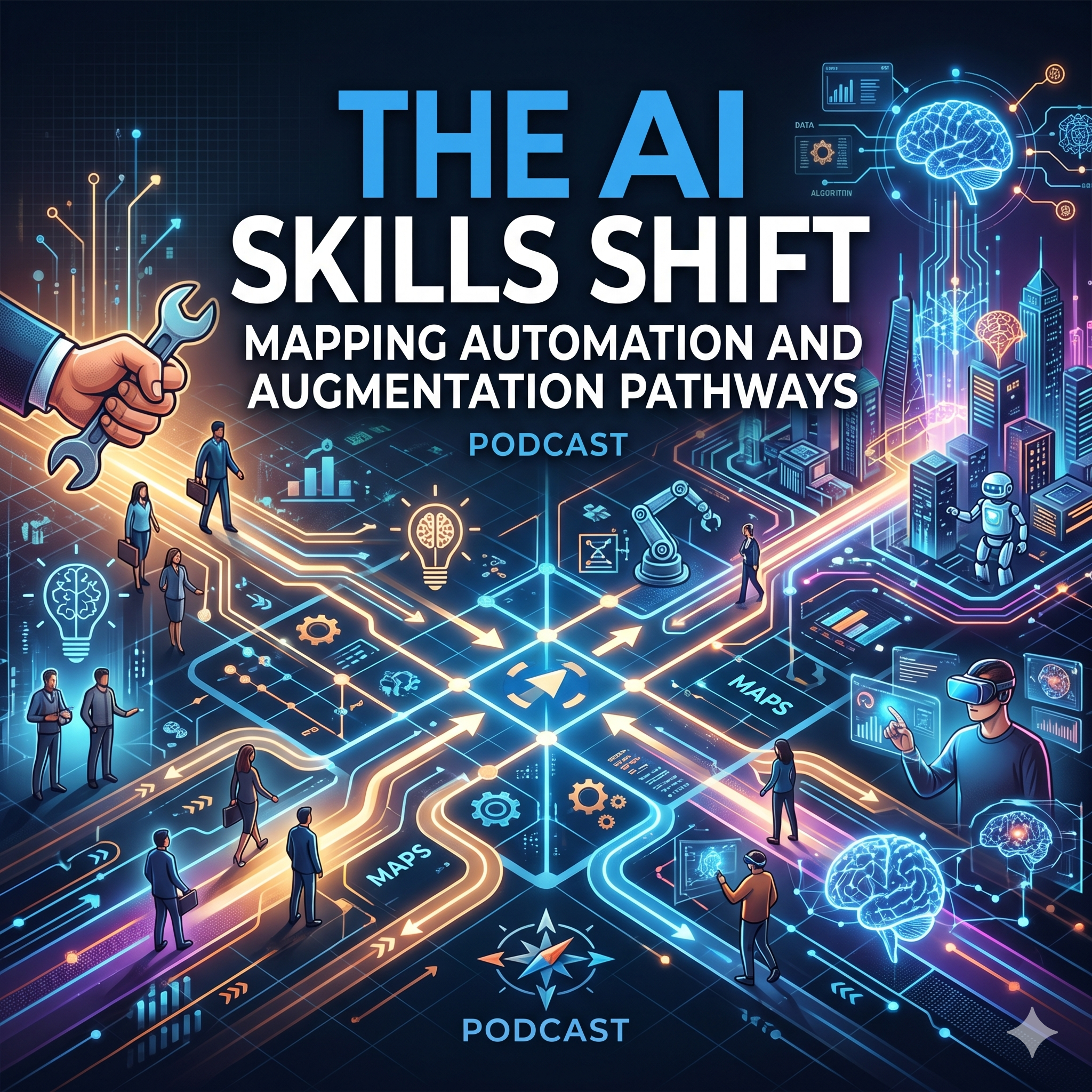The AI Skills Shift: Mapping Automation and Augmentation Pathways